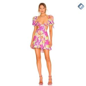 For Love And Lemons Mya Mini Dress NWOT Size Large